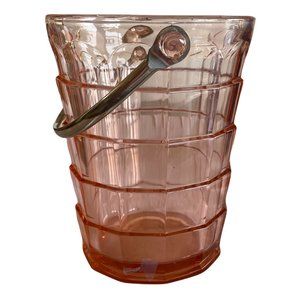 Vintage Indiana Tea Room Pattern Pink Depression